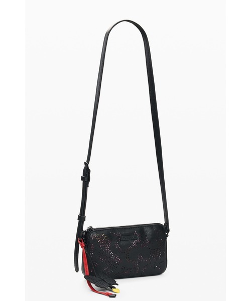 Desigual(デシグアル)の「バタフライチャームパーフォレーションバッグ(ショルダーバッグ・レディース・ブラック・FREE)」の7枚目の写真