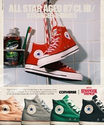 CONVERSE(Ro[X)CONVERSE/Ro[X/ALL STAR AGED 87 CL HI / STRANGER THINGS 5(Xj[J[)