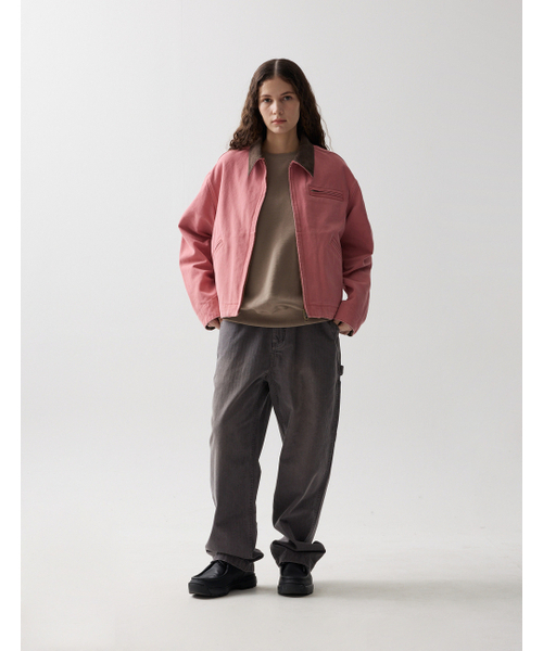 NAMERCLOTHING（ネイマークローディング）の「HBT WORK PANTS GREYISH PURPLE（その他パンツ・レディース・その他・MEDIUM/LARGE/X-LARGE）」の2枚目の写真