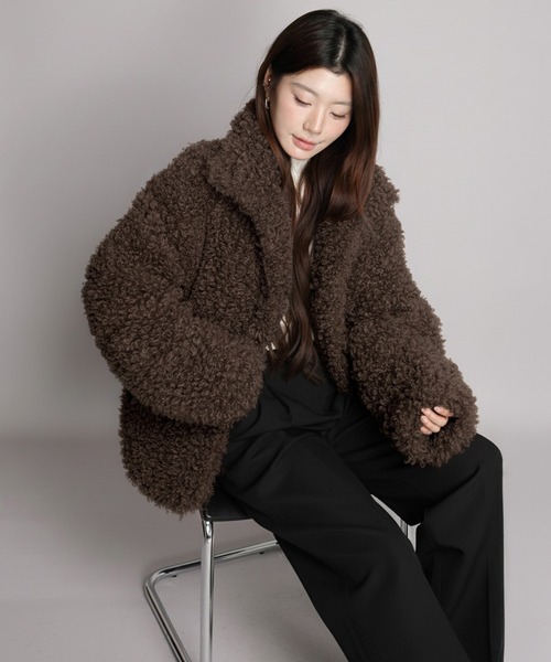 プードルファーブルゾン（ブルゾン）｜by LEGNA（バイレグナ）の