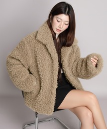 by LEGNA（バイレグナ）の「プードルファーブルゾン（ブルゾン）」