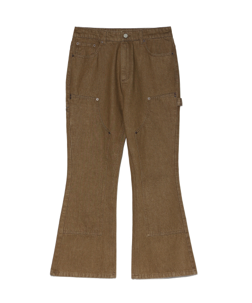 IEY(アイイーワイ)の「MAC FLARE DENIM PANTS Brown(デニムパンツ・レディース・その他・MEDIUM/LARGE)」の2枚目の写真