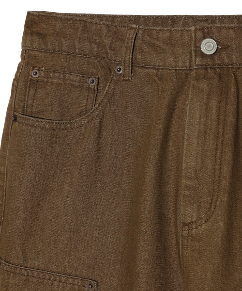 IEY(アイイーワイ)の「MAC FLARE DENIM PANTS Brown(デニムパンツ・レディース・その他・MEDIUM/LARGE)」の5枚目の写真