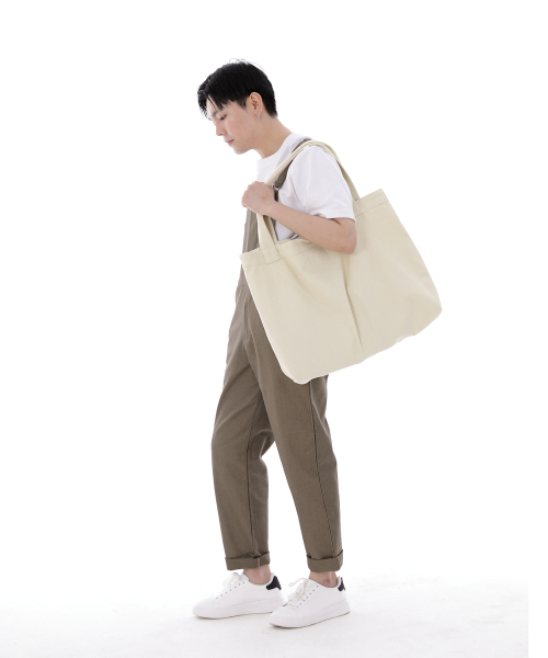 SAINTCREW(セントクルー)の「シティボーイメガビッグショルダーバッグCBM-110クリーム(エコバッグ/サブバッグ・メンズ・その他・フリー)」の11枚目の写真