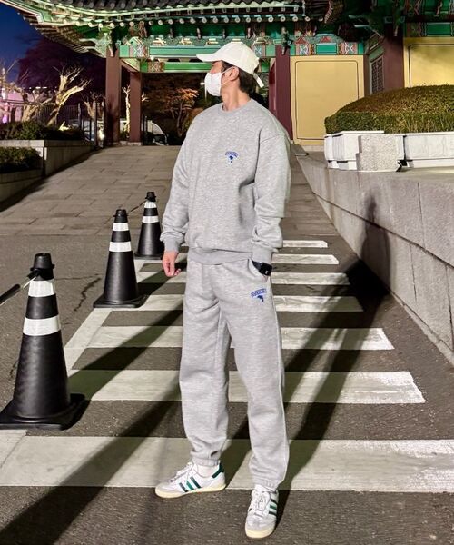 DOLPHIN WAVE APPAREL（ドルフィンウェーブアパレル）の「ドルフィンチェーン刺繍裏起毛スウェットメランジグレー（スウェット・メンズ・その他・MEDIUM/LARGE/X-LARGE）」の22枚目の写真
