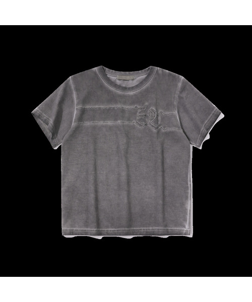 EPISODE UNTITLED(エピソードアンタイトルド)の「LUNA WASHED SIGNATURE APPLIQUE T-SHIRT_COCOA GREY(Tシャツ/カットソー・レディース・その他・2/3)」の1枚目の写真