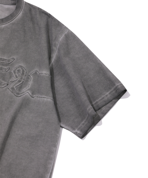 EPISODE UNTITLED(エピソードアンタイトルド)の「LUNA WASHED SIGNATURE APPLIQUE T-SHIRT_COCOA GREY(Tシャツ/カットソー・レディース・その他・2/3)」の5枚目の写真