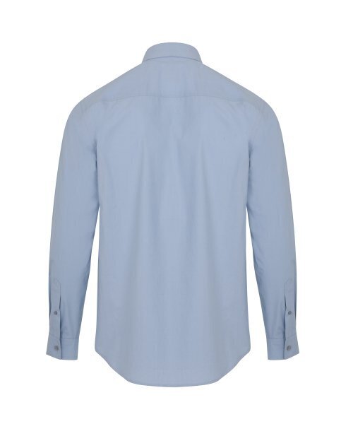 SOLEW(ソル)の「リラックスコットンシャツ_ブルー(シャツ/ブラウス・メンズ・その他・SMALL/MEDIUM/LARGE)」の2枚目の写真
