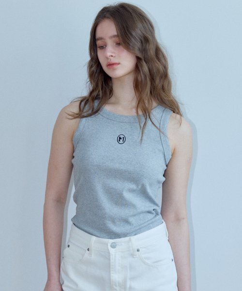 MARROT(マロット)の「シンボルスリーブレストップ_グレー(Tシャツ/カットソー・レディース・その他・FREE)」の2枚目の写真