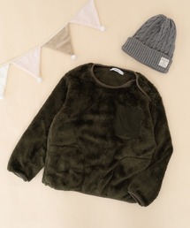 OMNES（オムネス）の「ボアフリースプルオーバー  KIDS（その他トップス）」