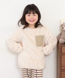 OMNES（オムネス）の「ボアフリースプルオーバー  KIDS（その他トップス）」