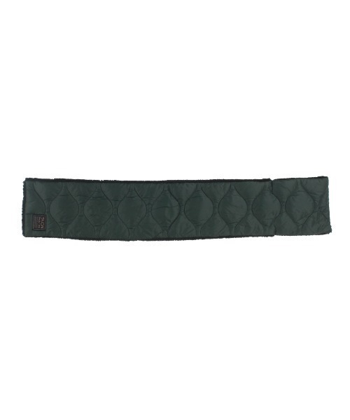 TAION（タイオン）の「タイオン  MILITARY REVERSIBLE DOWN SCARF MILITARY/SOFT SHELL（ネックウォーマー/スヌード・メンズ・アーミー/オリーブ/グリーン/ネイビー・ﾌﾘ-）」の10枚目の写真
