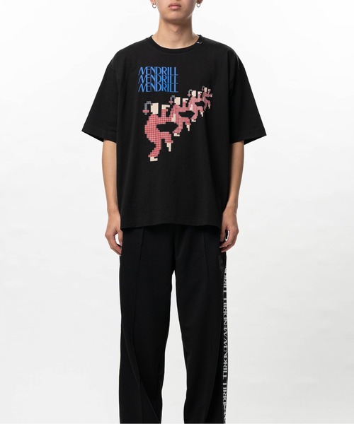 Mendrill(メンドリル)の「Mendrill Kang Fu T-shirt(Tシャツ/カットソー・メンズ・ホワイト/ブラック・M/L/S)」の2枚目の写真