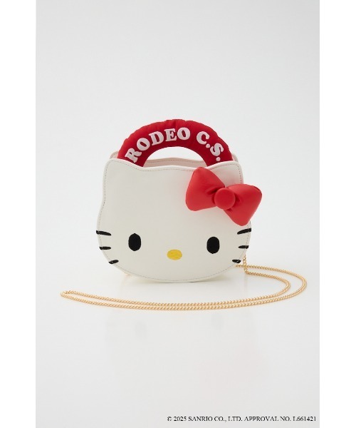 RODEO CROWNS WIDE BOWL（ロデオクラウンズワイドボウル）の「(サンリオキャラクターズ) フェイスポシェット（ショルダーバッグ・レディース・ブルー系その他3/レッド系その他・FREE）」の2枚目の写真