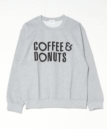 Re Youth（リユース）の「GD クルースウェット "COFFEE & DONUTS"（スウェット）」