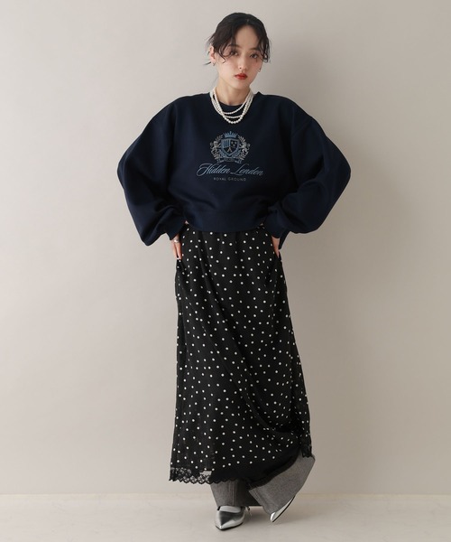 RAGEBLUE(レイジブルー)の「シアードットキャミワンピース(ワンピース・レディース・ホワイト/ブラック・FREE)」の22枚目の写真