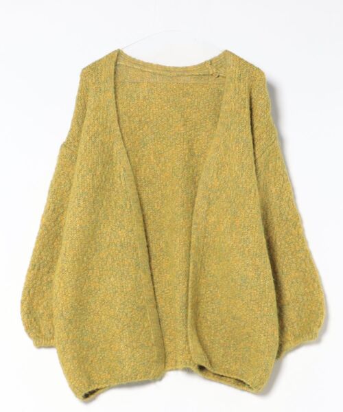 STYLEBLOCK（スタイルブロック）の「ボリューム袖ニットカーディガン（カーディガン/ボレロ・レディース・ベージュ/ブラウン/グレー/グリーン系その他・FREE）」の8枚目の写真