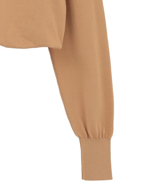 CLANE（クラネ）の「【CLANE/クラネ】W LAYERED KNIT CARDIGAN/ダブルレイヤードニットカーディガン（カーディガン/ボレロ・レディース・ピンク/ベージュ・1）」の7枚目の写真