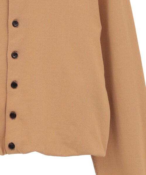 CLANE（クラネ）の「【CLANE/クラネ】W LAYERED KNIT CARDIGAN/ダブルレイヤードニットカーディガン（カーディガン/ボレロ・レディース・ピンク/ベージュ・1）」の6枚目の写真