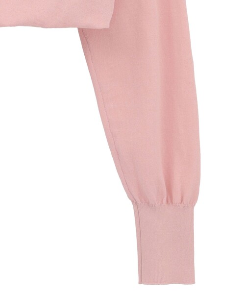 CLANE（クラネ）の「【CLANE/クラネ】W LAYERED KNIT CARDIGAN/ダブルレイヤードニットカーディガン（カーディガン/ボレロ・レディース・ピンク/ベージュ・1）」の13枚目の写真