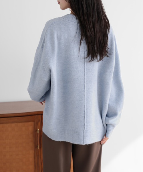 セール】ディープVネックニット（ニット/セーター）｜SUNFLOWER EIGHT