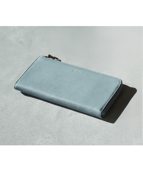 genten（ゲンテン）の「【福財布】アルモニア L字ファスナー長財布（財布・レディース・ベビーピンク/ライトブルー・FREE）」の2枚目の写真