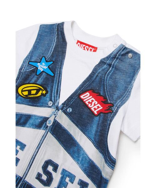 DIESEL（ディーゼル）の「ベビー Tシャツ TELTIB（Tシャツ/カットソー・キッズ・ホワイト・18M/36M/24M/12M）」の2枚目の写真