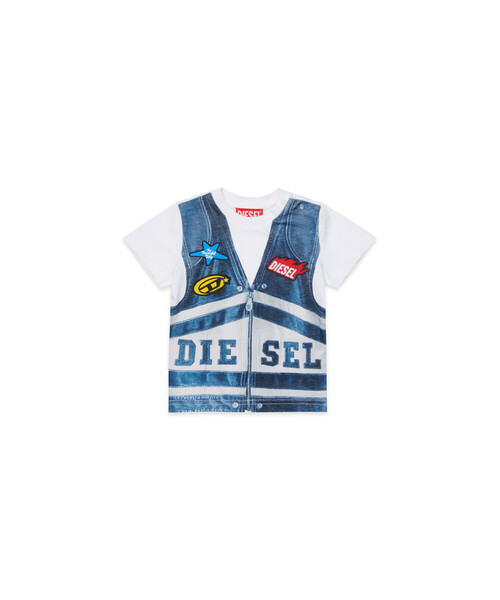 DIESEL（ディーゼル）の「ベビー Tシャツ TELTIB（Tシャツ/カットソー・キッズ・ホワイト・18M/36M/24M/12M）」の4枚目の写真