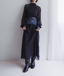 Jacquard Belt 2way Dress/ジャガードベルト2ウェイドレス