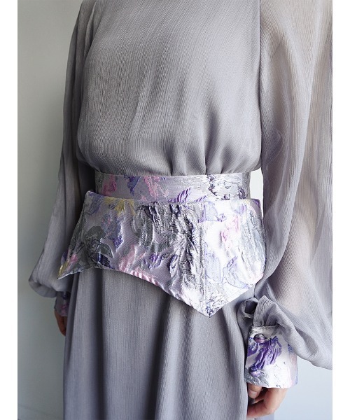 sahara（サハラ）の「Jacquard Belt 2way Dress/ジャガードベルト２ウェイドレス（ドレス・レディース・ブラック/ネイビー/ライトグレー・FREE）」の18枚目の写真