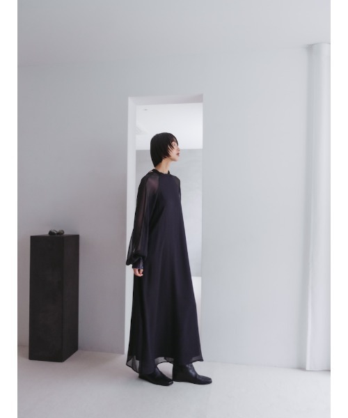 sahara（サハラ）の「Jacquard Belt 2way Dress/ジャガードベルト２ウェイドレス（ドレス・レディース・ブラック/ネイビー/ライトグレー・FREE）」の21枚目の写真