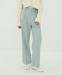 CLANE | 2WAY TUCK STRAIGHT PANTS(スラックス)