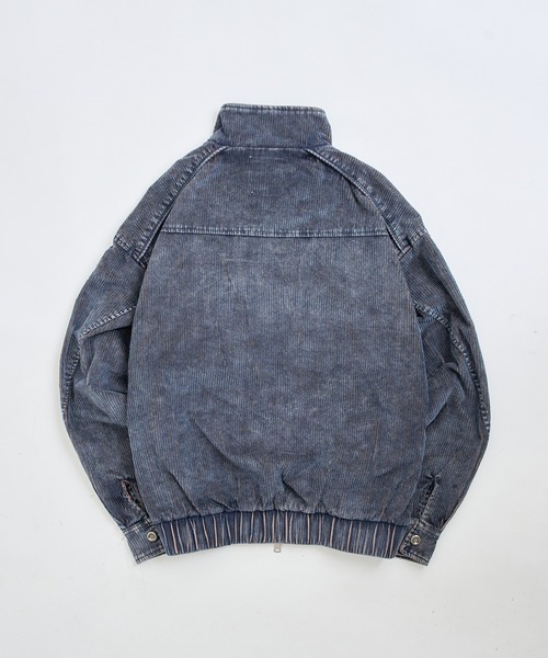 EPNK(イーピーエヌケー)の「Vintage Wash Corduroy JKT / ヴィンテージウォッシュコーデュロイジャケット(ブルゾン・メンズ・ネイビー/ブラック・MEDIUM/LARGE)」の6枚目の写真