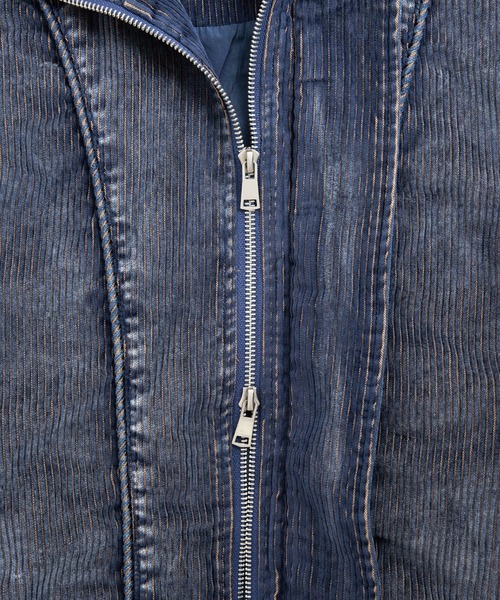 EPNK(イーピーエヌケー)の「Vintage Wash Corduroy JKT / ヴィンテージウォッシュコーデュロイジャケット(ブルゾン・メンズ・ネイビー/ブラック・MEDIUM/LARGE)」の11枚目の写真