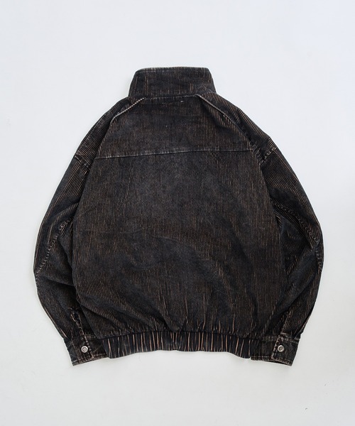EPNK(イーピーエヌケー)の「Vintage Wash Corduroy JKT / ヴィンテージウォッシュコーデュロイジャケット(ブルゾン・メンズ・ネイビー/ブラック・MEDIUM/LARGE)」の4枚目の写真