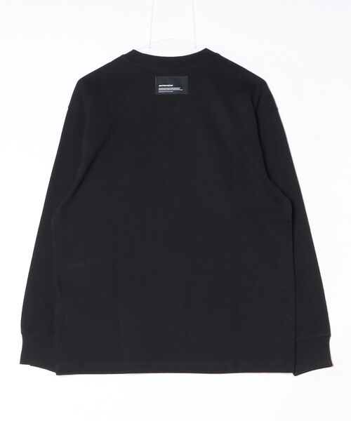 AAPE BY A BATHING APE（エーエイプバイアベイシングエイプ）の「AAPE NOW HEART LONG SLEEVE TEE（Tシャツ/カットソー・メンズ・アイボリー/ブラック/オレンジ・MEDIUM/LARGE/X-LARGE/XX-LARGE/SMALL/X-SMALL）」の14枚目の写真