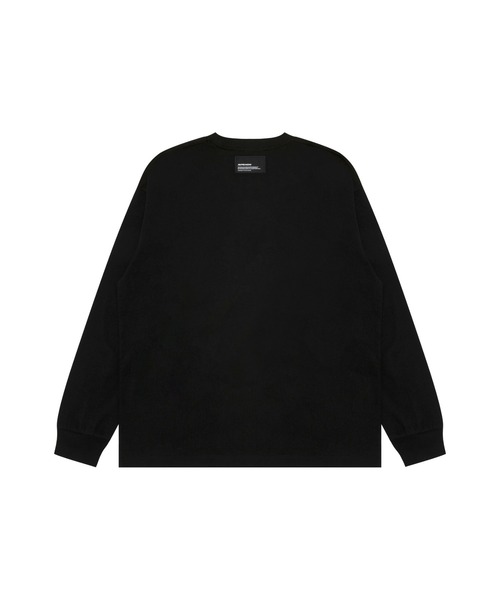 AAPE BY A BATHING APE（エーエイプバイアベイシングエイプ）の「AAPE NOW HEART LONG SLEEVE TEE（Tシャツ/カットソー・メンズ・アイボリー/ブラック/オレンジ・MEDIUM/LARGE/X-LARGE/XX-LARGE/SMALL/X-SMALL）」の4枚目の写真