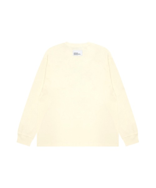 AAPE BY A BATHING APE（エーエイプバイアベイシングエイプ）の「AAPE NOW HEART LONG SLEEVE TEE（Tシャツ/カットソー・メンズ・アイボリー/ブラック/オレンジ・MEDIUM/LARGE/X-LARGE/XX-LARGE/SMALL/X-SMALL）」の7枚目の写真