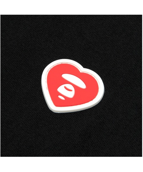 AAPE BY A BATHING APE（エーエイプバイアベイシングエイプ）の「AAPE NOW HEART LONG SLEEVE TEE（Tシャツ/カットソー・メンズ・アイボリー/ブラック/オレンジ・MEDIUM/LARGE/X-LARGE/XX-LARGE/SMALL/X-SMALL）」の5枚目の写真