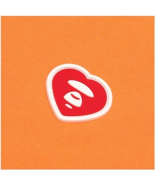 AAPE BY A BATHING APE（エーエイプバイアベイシングエイプ）の「AAPE NOW HEART LONG SLEEVE TEE（Tシャツ/カットソー・メンズ・アイボリー/ブラック/オレンジ・MEDIUM/LARGE/X-LARGE/XX-LARGE/SMALL/X-SMALL）」の11枚目の写真