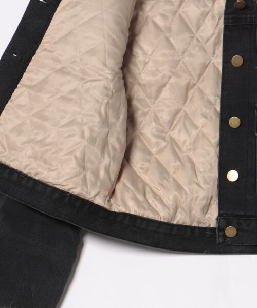 3.3 Field Trip （3.3フィールドトリップ）の「3.3 Field Trip／ファードッキングデニムジャケット（デニムジャケット・レディース・ブラック/ブルー・FREE）」の3枚目の写真