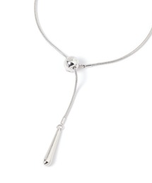 Elura | ストーン付きロングラリエット/641622(ネックレス)