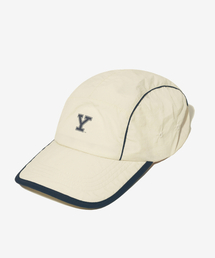 YALE（イェール）の「エスレティック Yロゴ ランニング キャンプキャップ_アイボリー（キャップ）」