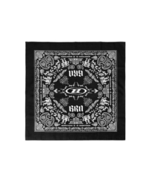 BORN TO WIN（ボーントゥウィン）の「BORNTOWIN PAISLY BANDANA [BLACK]（バンダナ/スカーフ）」