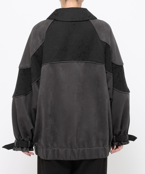 HARE（ハレ）の「アソートジャガードキリカエブルゾン(HARE)（ブルゾン・レディース・オフホワイト/グレー/ブラック・FREE）」の20枚目の写真