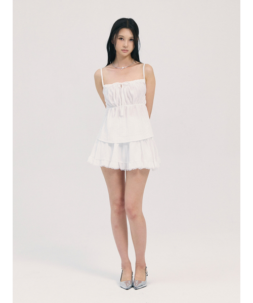 BABLETWO(ビーエイブルトゥー)の「saya frill skirt-white(スカート・レディース・その他・ONE SIZE)」の6枚目の写真