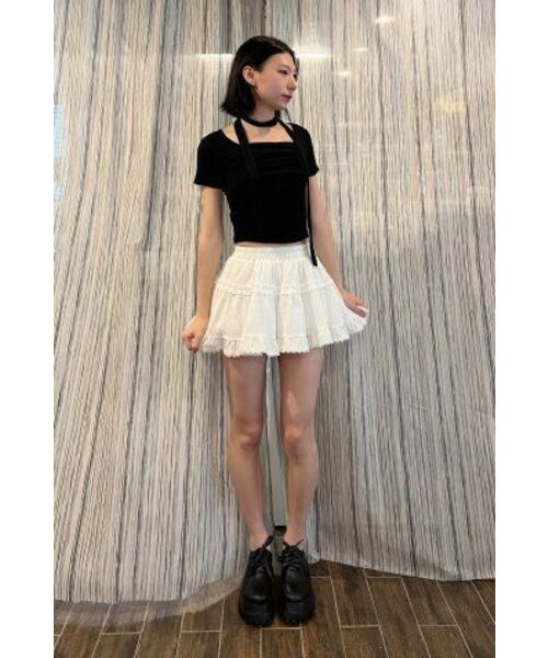 BABLETWO(ビーエイブルトゥー)の「saya frill skirt-white(スカート・レディース・その他・ONE SIZE)」の4枚目の写真