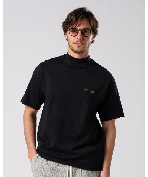 wjk（ダヴルジェイケイ）の「cut-off mock S/S(printed)（Tシャツ/カットソー・メンズ・ブラック/ホワイト・SMALL/MEDIUM/LARGE/X-LARGE）」の3枚目の写真