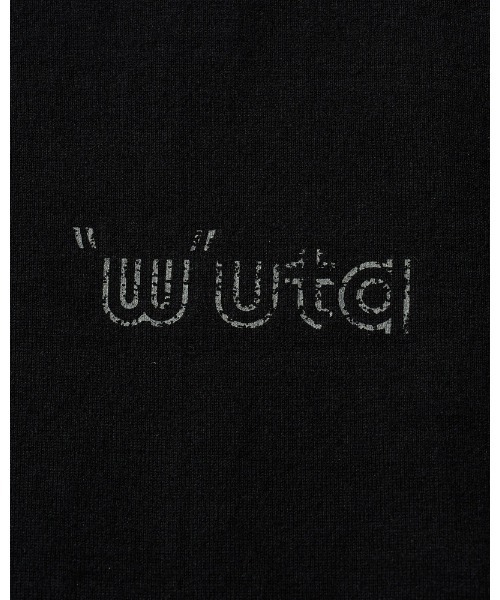 wjk（ダヴルジェイケイ）の「cut-off mock S/S(printed)（Tシャツ/カットソー・メンズ・ブラック/ホワイト・SMALL/MEDIUM/LARGE/X-LARGE）」の9枚目の写真