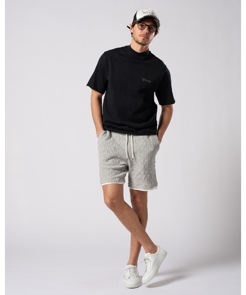 wjk（ダヴルジェイケイ）の「cut-off mock S/S(printed)（Tシャツ/カットソー・メンズ・ブラック/ホワイト・SMALL/MEDIUM/LARGE/X-LARGE）」の21枚目の写真